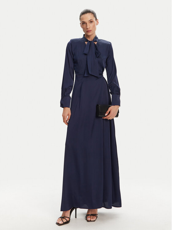 Silvian Heach Silvian Heach Večerní šaty GPP25451VE Tmavomodrá Regular Fit