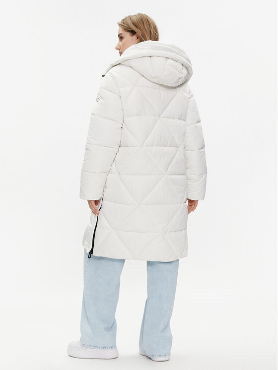 REPLAY REPLAY Зимно яке W7664R.000.84466 Бял Relaxed Fit