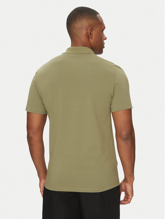 Lacoste Lacoste Polo DH5522 Kaki Regular Fit