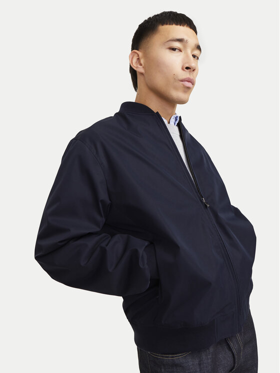 Jack&Jones Jack&Jones Μπόμπερ μπουφάν Cbane 12272567 Σκούρο μπλε Regular Fit