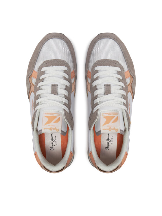 Pepe Jeans Pepe Jeans Sneakersy Brit Heritage W PLS31474 Biały