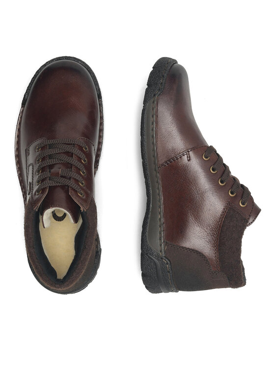 Rieker Rieker Schnürschuhe B0348-25 Braun
