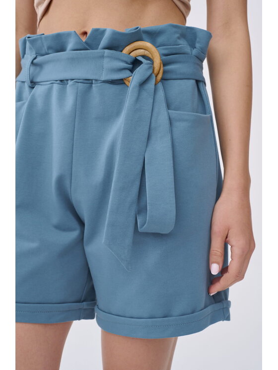 blue shadow blue shadow Szorty Ashake BS Niebieski Standard Fit