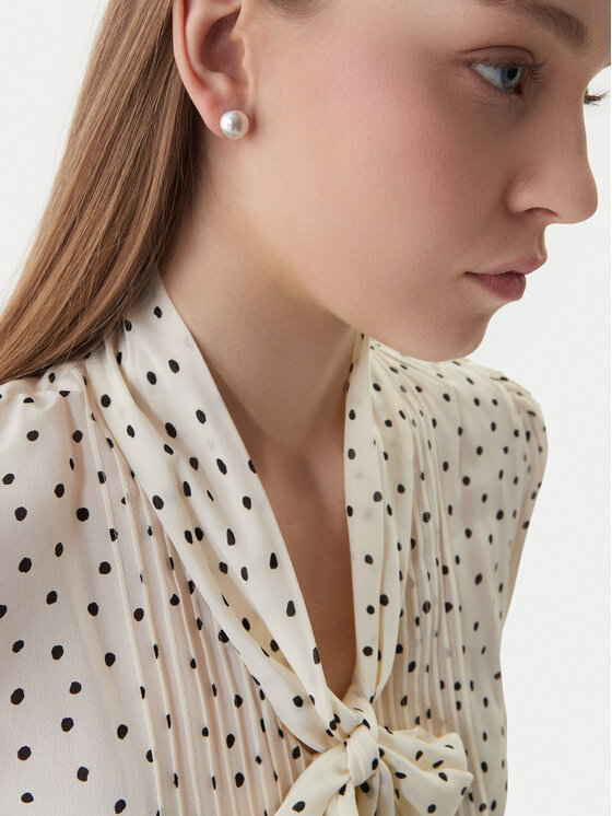 Swarovski Swarovski Сережки Matrix kryształowe perły 5747752 Срібний