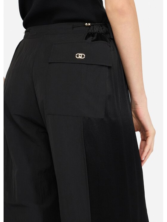 Liu Jo Liu Jo Pantaloni di tessuto TF5021T376722222 Nero Regular Fit