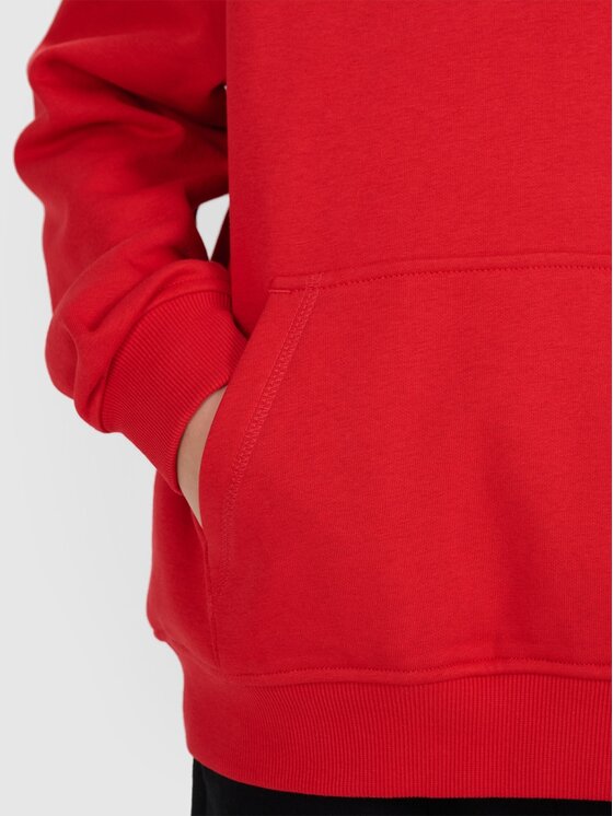 4F 4F Felpa 4FJRAW25TSWSM2490-62S Rosso Oversize
