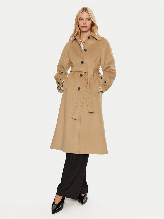 Artigli Artigli Átmeneti kabát ACCP000208 Bézs Regular Fit