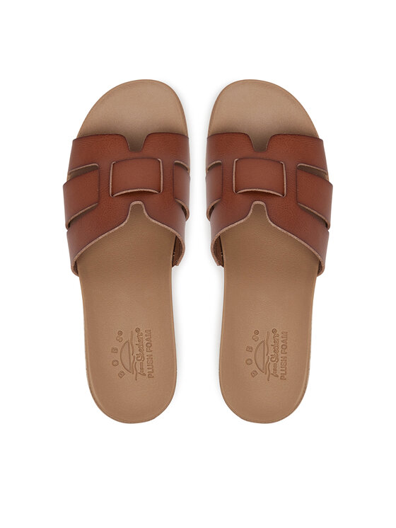 Skechers Skechers Nazouváky BOBS Desert Kiss Low-Peak Look 114707/CSNT Hnědá