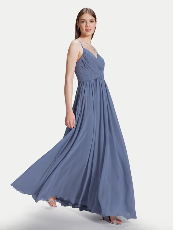 Hey Kyla Swing Sukienka wieczorowa 5AH017HK Niebieski Regular Fit