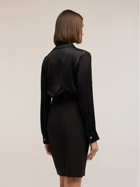 Motivi Motivi Vestito da giorno 7032Q103631N033 Nero Regular Fit