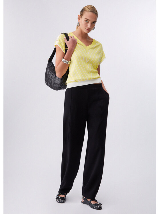 Liu Jo Liu Jo Maglione TA6217MS55NC3892 Giallo Regular Fit