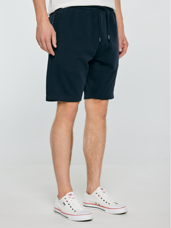 BIG STAR BIG STAR Szorty sportowe LUISS Granatowy Basic Fit