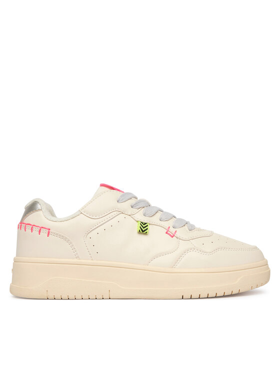 Geox Geox Sportcipők J Lestrella Girl J56NLC 000BC C1M1W D Ekru