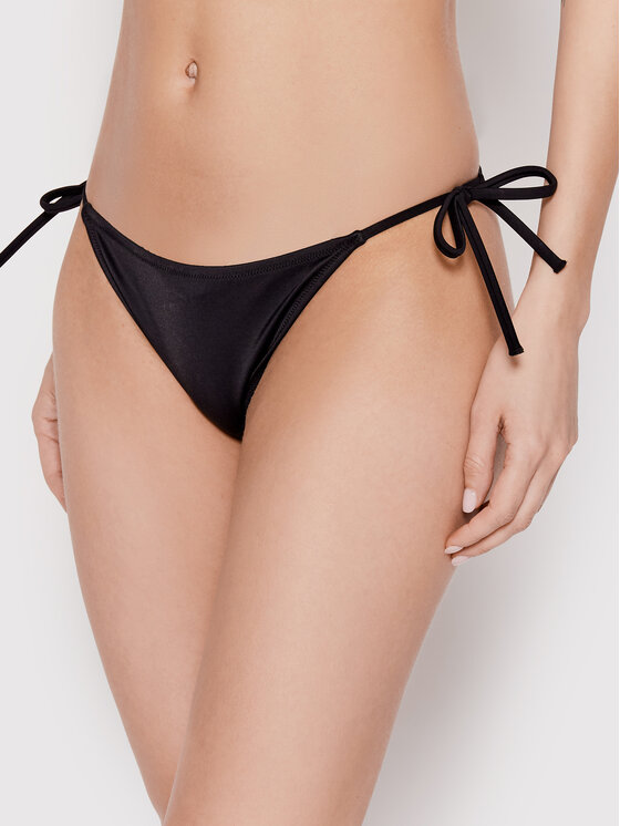 Calvin Klein Swimwear Bikini pezzo sotto Intense Power KW0KW01858 Nero, taglia : XL