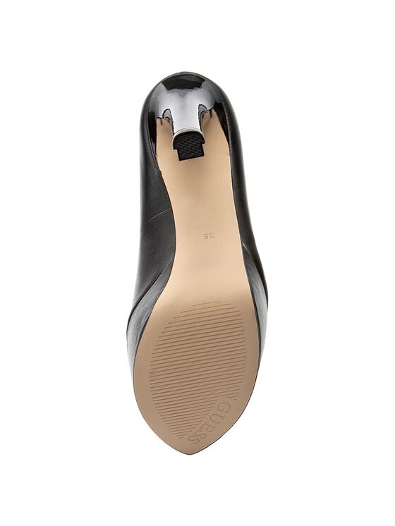 Guess Guess Augstpapēžu kurpes Eager FLEAG3 LEA08 Melns