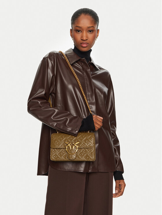 PINKO Pinko Τσάντα Love One Mini Dc 100074 A1YB V68Q Καφέ