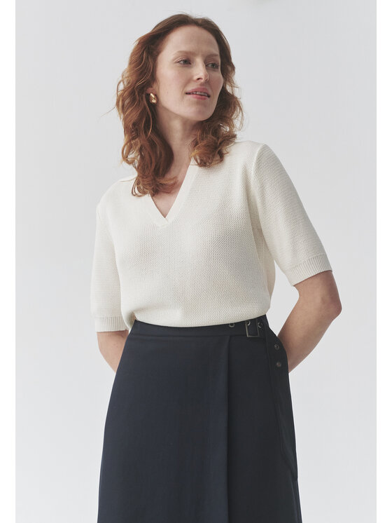 TATUUM TATUUM Svetr HAZEL Krémová Classic Fit