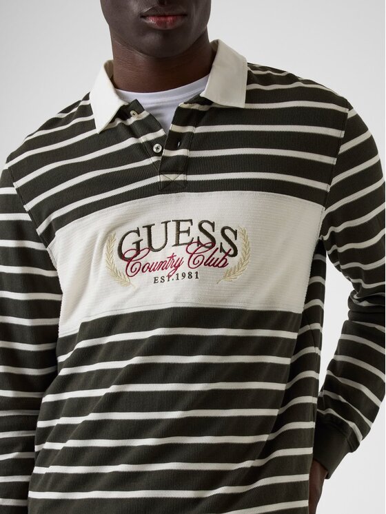 Guess Guess T-Shirt 183295 Zelená Classic Fit
