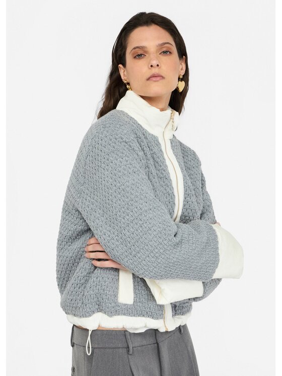 Liu Jo Liu Jo Giubbotto piumino TF5015MA93FC3740 Grigio Regular Fit