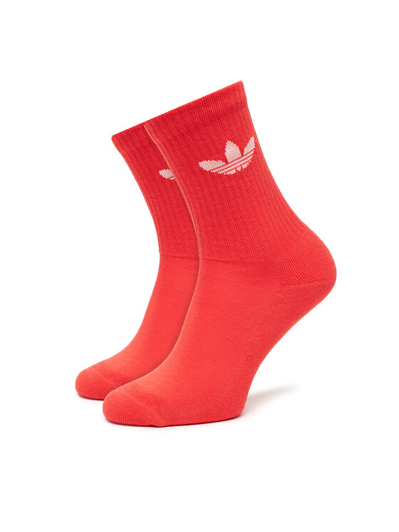 adidas adidas Set od 6 pari unisex visokih čarapa Trefoil Cushion JY2679 Šarena