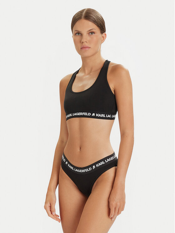 KARL LAGERFELD KARL LAGERFELD Set di 3 culotte classiche A1W47148 Nero