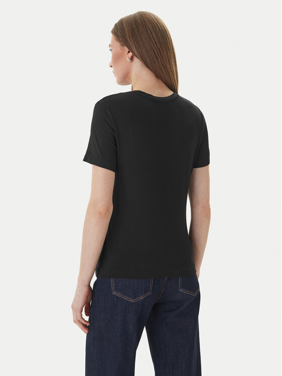 Guess Guess Футболка O6GI00 KBF92 Чорний Regular Fit