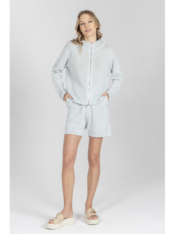 Deni Cler Milano Deni Cler Milano Szorty materiałowe T-DC-502D-F2-10-51-1 Niebieski Regular Fit
