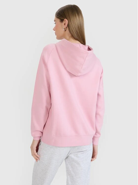 4F 4F Bluza 4FWMM00TSWSF1764 Różowy jasny Regular Fit