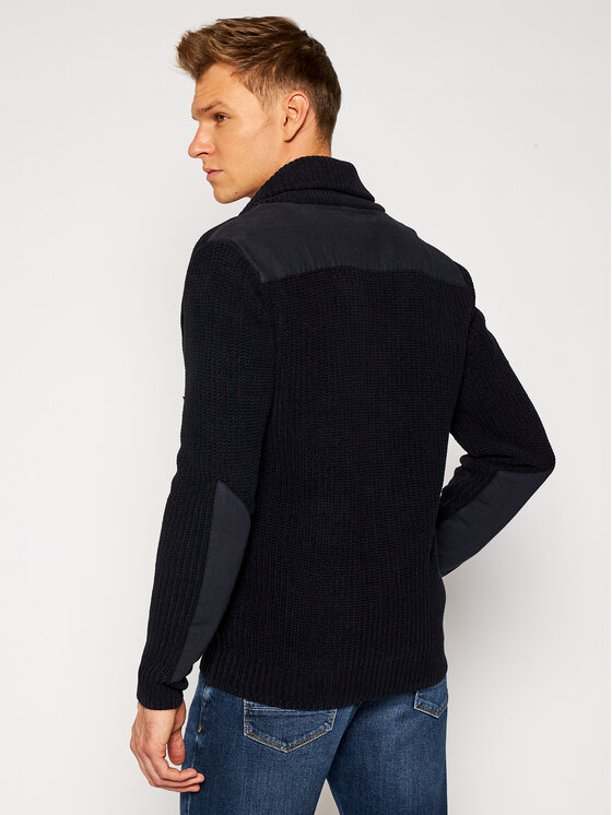Pierre Cardin Pierre Cardin Kardigan 55768/000/2545 Tmavomodrá Modern Fit