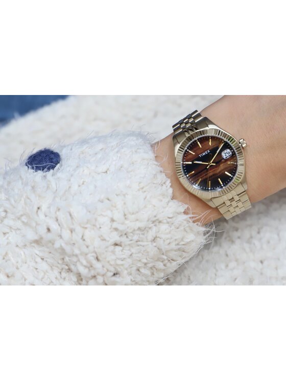 Timex Timex Hodinky TW2T87100 Zlatá
