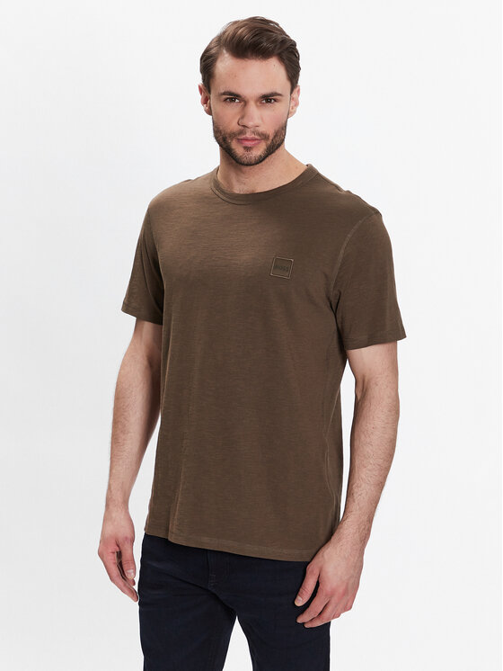 T-shirt 50478771 Verde Regular Fit