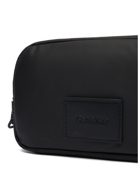 Calvin Klein Calvin Klein Geantă crossover Puffer Utility Zip Puch LV04D1114G Negru