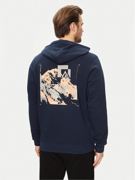 Columbia Columbia Pulóver Trek™ 2018494 Kék Regular Fit