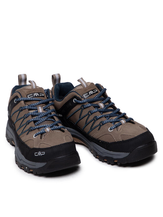 CMP CMP Trekkingi Kids Rigel Low Trekking Schoes Wp 3Q13244J Brązowy