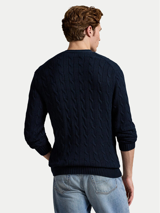 Polo Ralph Lauren Polo Ralph Lauren Cardigan 710890548004 Bleumarin Regular Fit