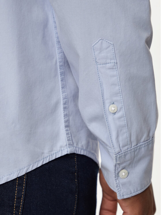 Guess Jeans Guess Jeans Cămașă M4YH35 WGCF1 Albastru celest Slim Fit