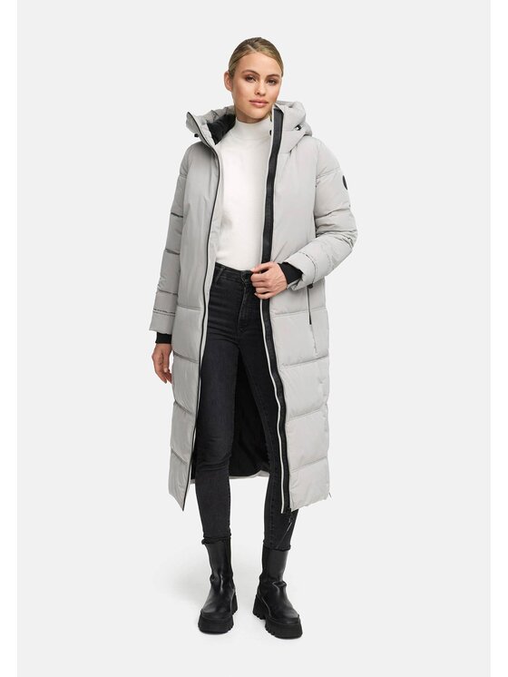 Marikoo Marikoo Kurtka zimowa Honiaa Szary Regular Fit
