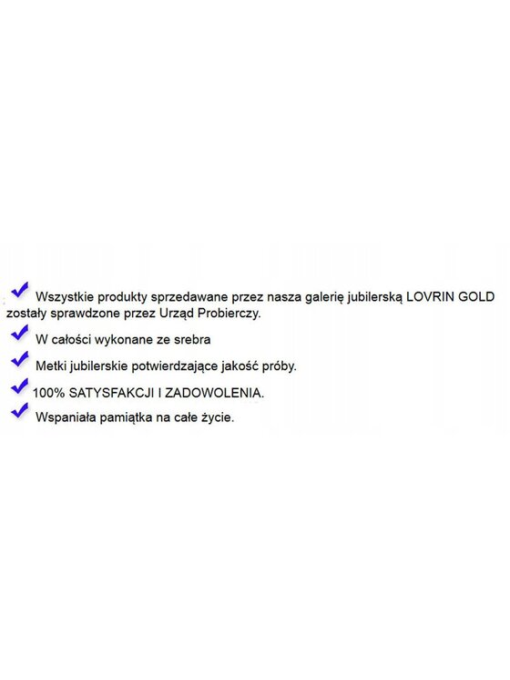 Lovrin Lovrin Naszyjnik 38620 Srebrny