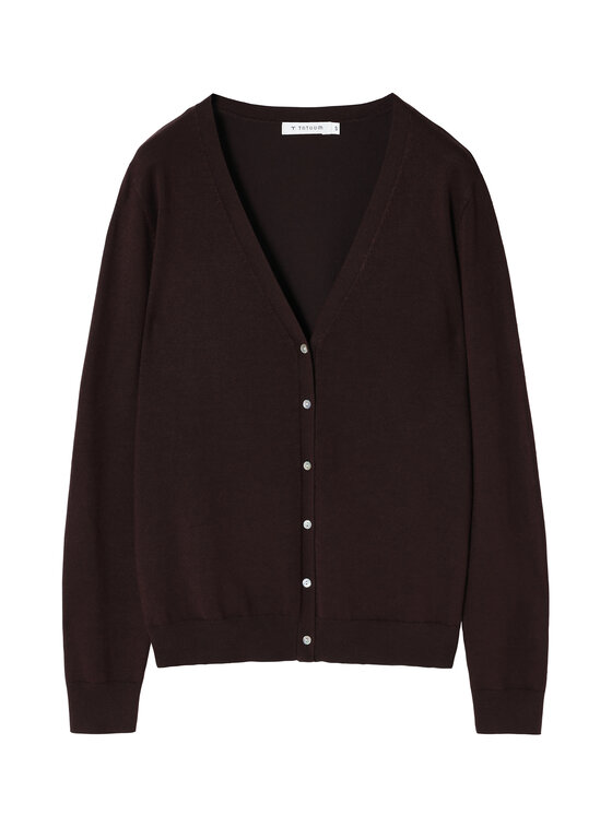 TATUUM TATUUM Sweter VERA Brązowy Classic Fit