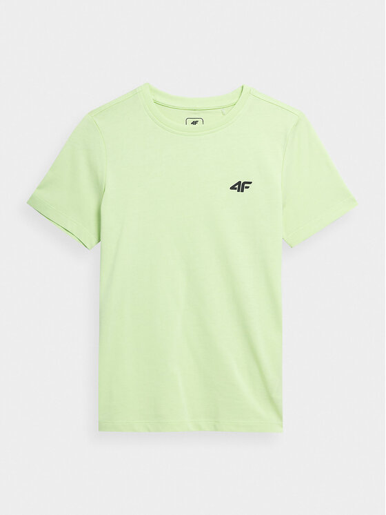 4F Tricou 4FJAW23TTSHM0795 Verde Regular Fit