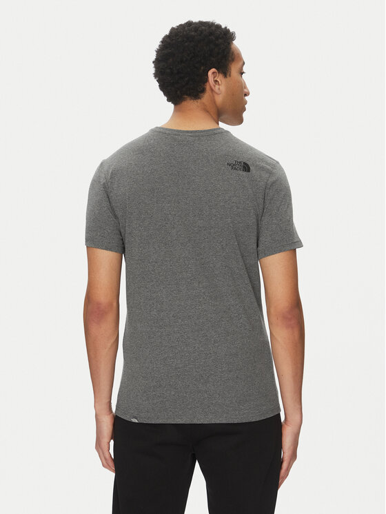 The North Face The North Face Тишърт Simple Dome Tee NF0A2TX5 Сив Regular Fit