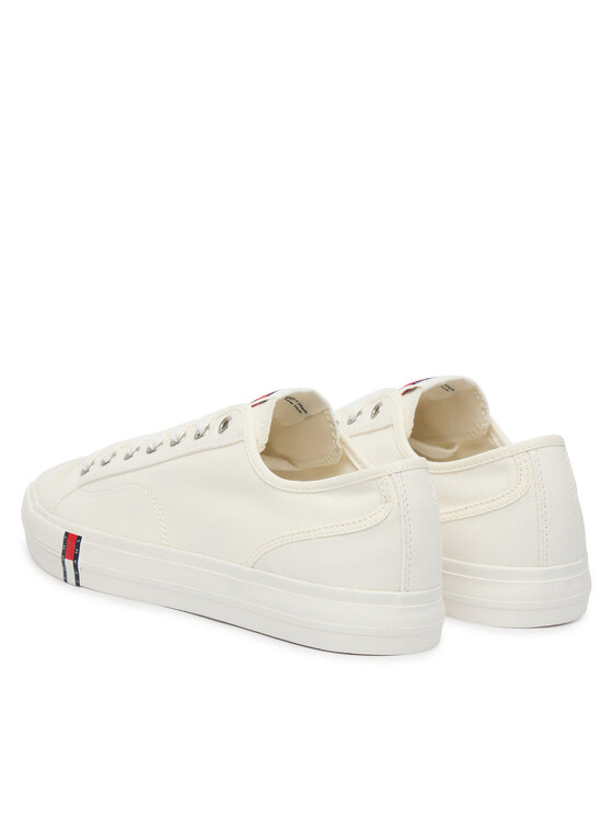 Tommy Jeans Tommy Jeans Πάνινα παπούτσια Archive Vulc Y2K EM0EM01674 Λευκό