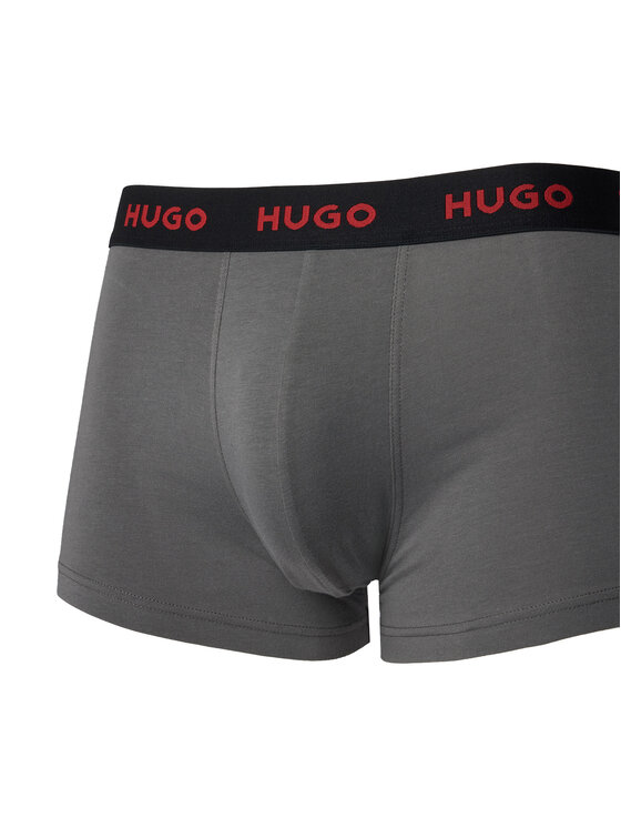 HUGO HUGO Souprava boxerek Triplet Design 50532550 Černá