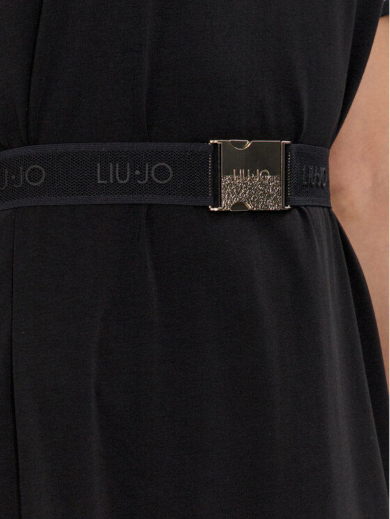 Liu Jo Liu Jo Φόρεμα καθημερινό TA4264 JS088 Μαύρο Regular Fit
