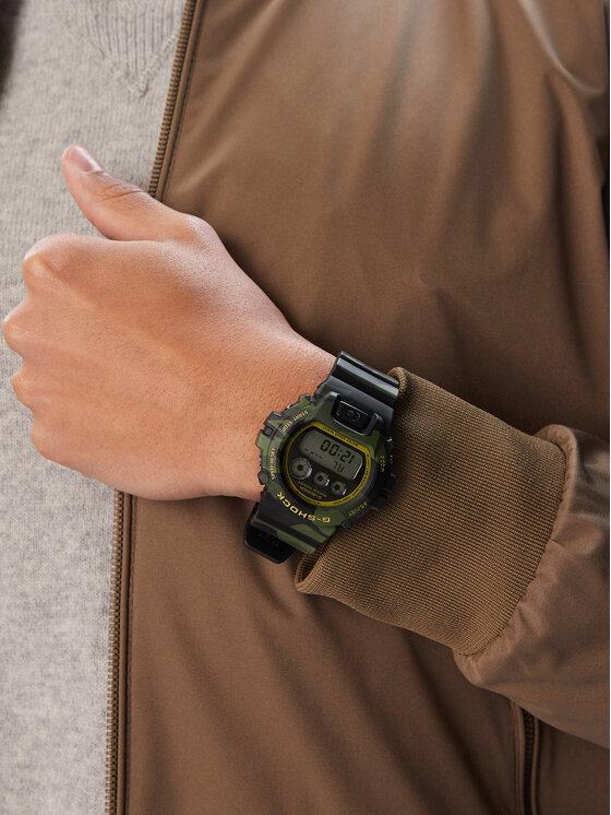 G-Shock G-Shock Zegarek DW-6900CMG-3ER Khaki