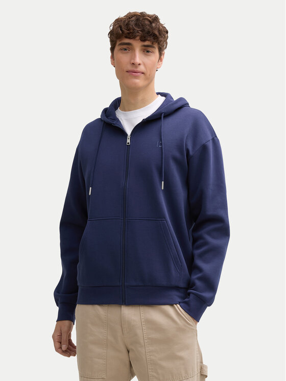 Tom Tailor Denim Mikina 1045583 Tmavomodrá Regular Fit