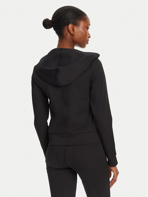 Juicy Couture Juicy Couture Світшот Active JCSAS125401 Чорний Slim Fit