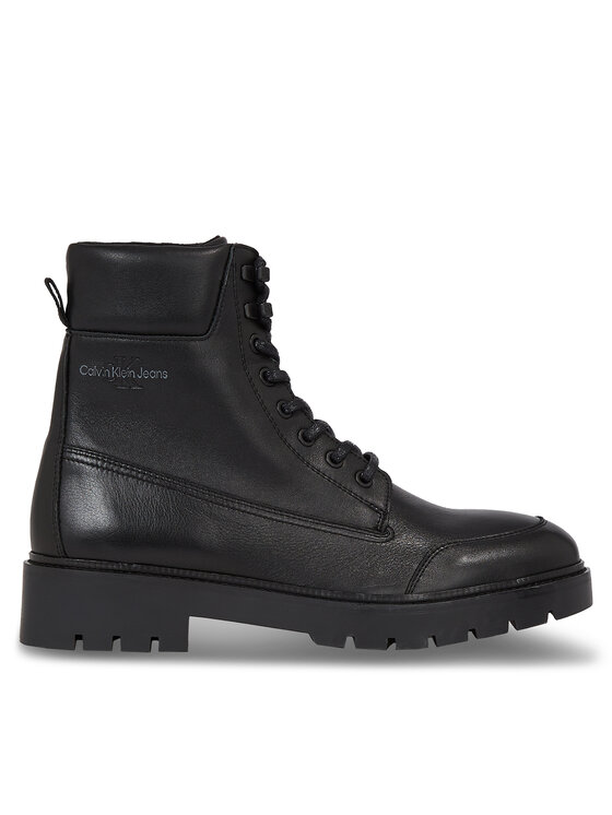 Calvin Klein Jeans Calvin Klein Jeans Traperid Combat Mid Laceup Wl Lth YM0YM00847 Must