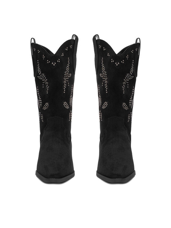 DeeZee DeeZee Καουμπόικες Μπότες & Μποτάκια CEO-R25AW09079 Μαύρο
