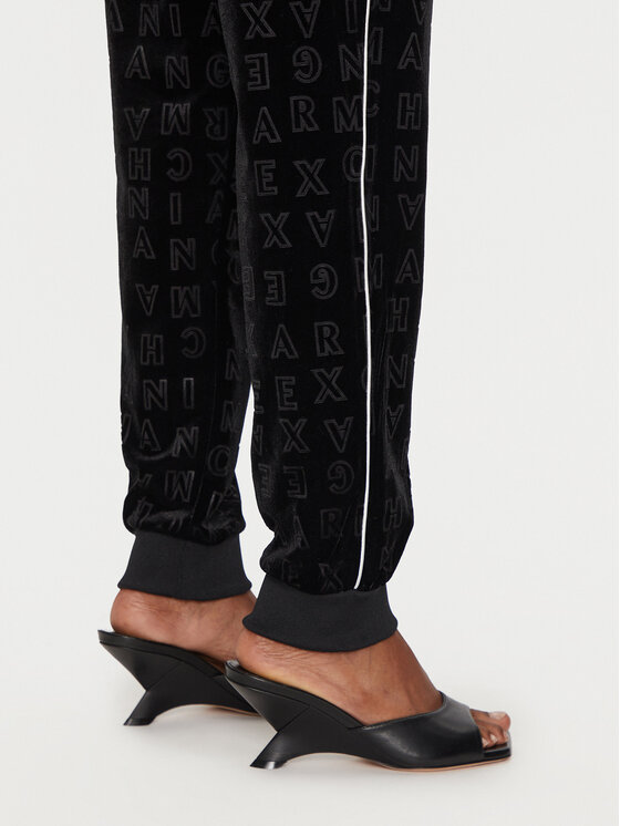 Armani Exchange Armani Exchange Dressipüksid 6DYP94 YJLGZ 52AL Must Regular Fit